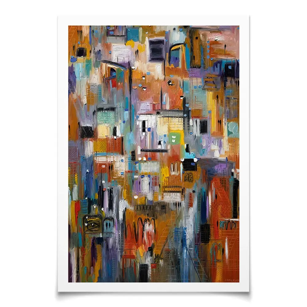A Day At The Museum Art Print A Day At The Museum Art Print wall art product Ekaterina Ermilkina