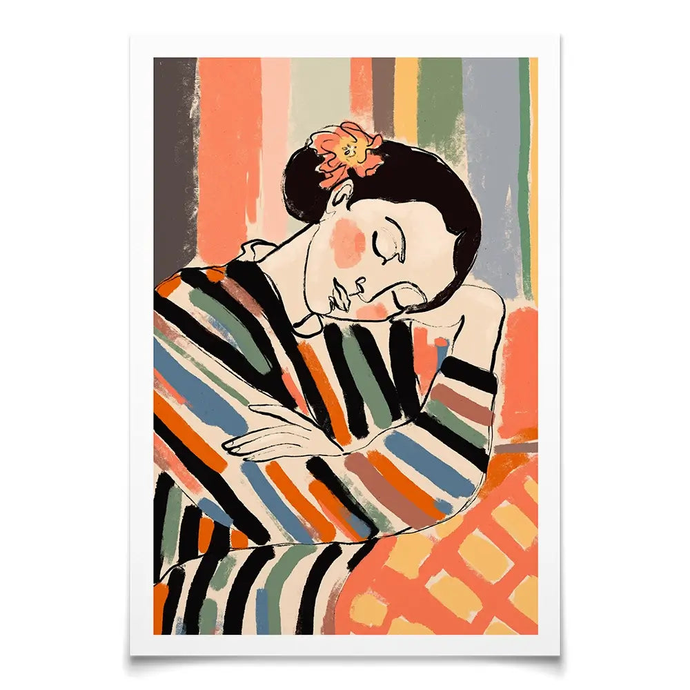 A Short Nap Art Print A Short Nap Art Print wall art product Treechild