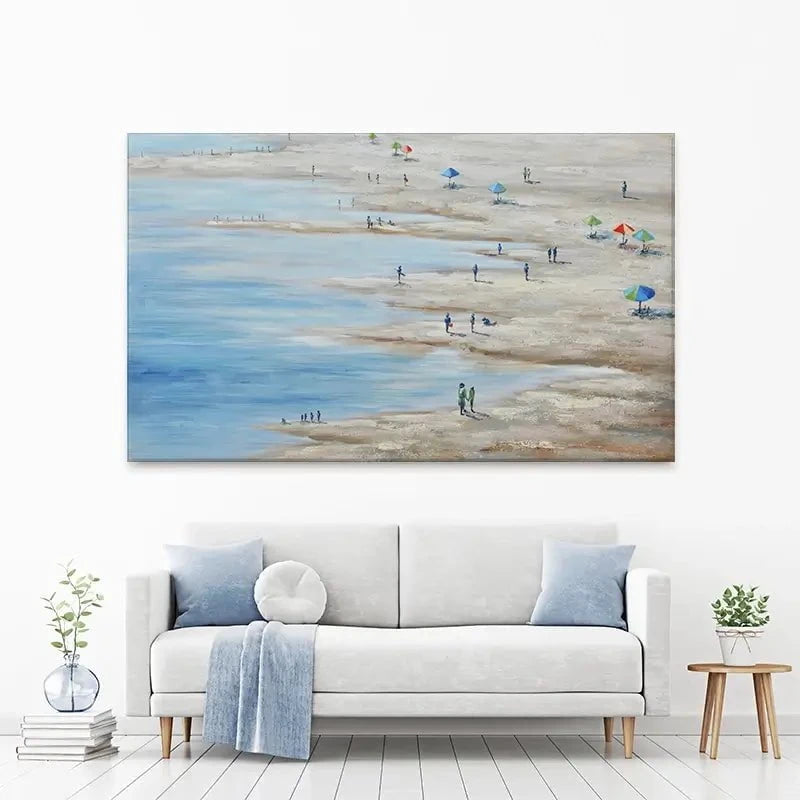 A Summer Beach Canvas Print A Summer Beach Canvas Print wall art product CHENYU ARTS / Shutterstock