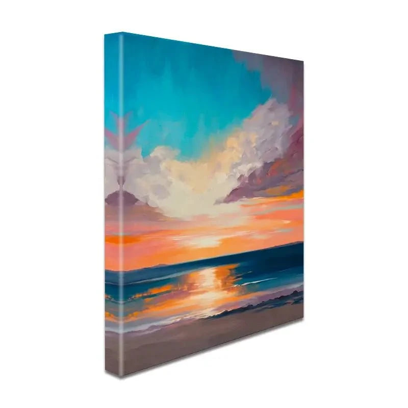 A Sunset Portrait Canvas Print A Sunset Portrait Canvas Print wall art product Svetlana Aleynikova