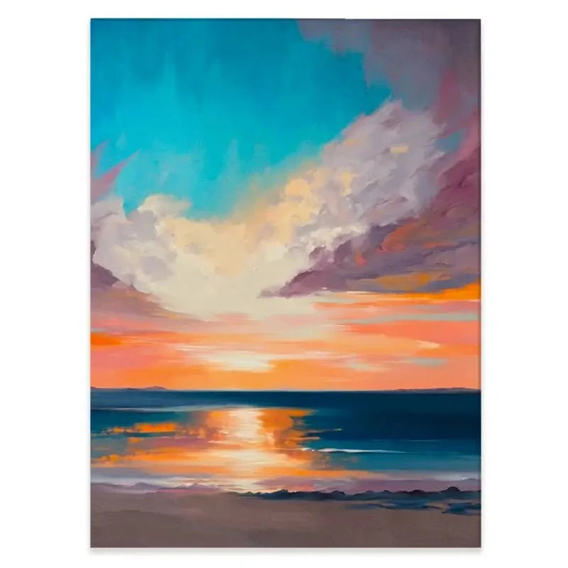 A Sunset Portrait Canvas Print A Sunset Portrait Canvas Print wall art product Svetlana Aleynikova