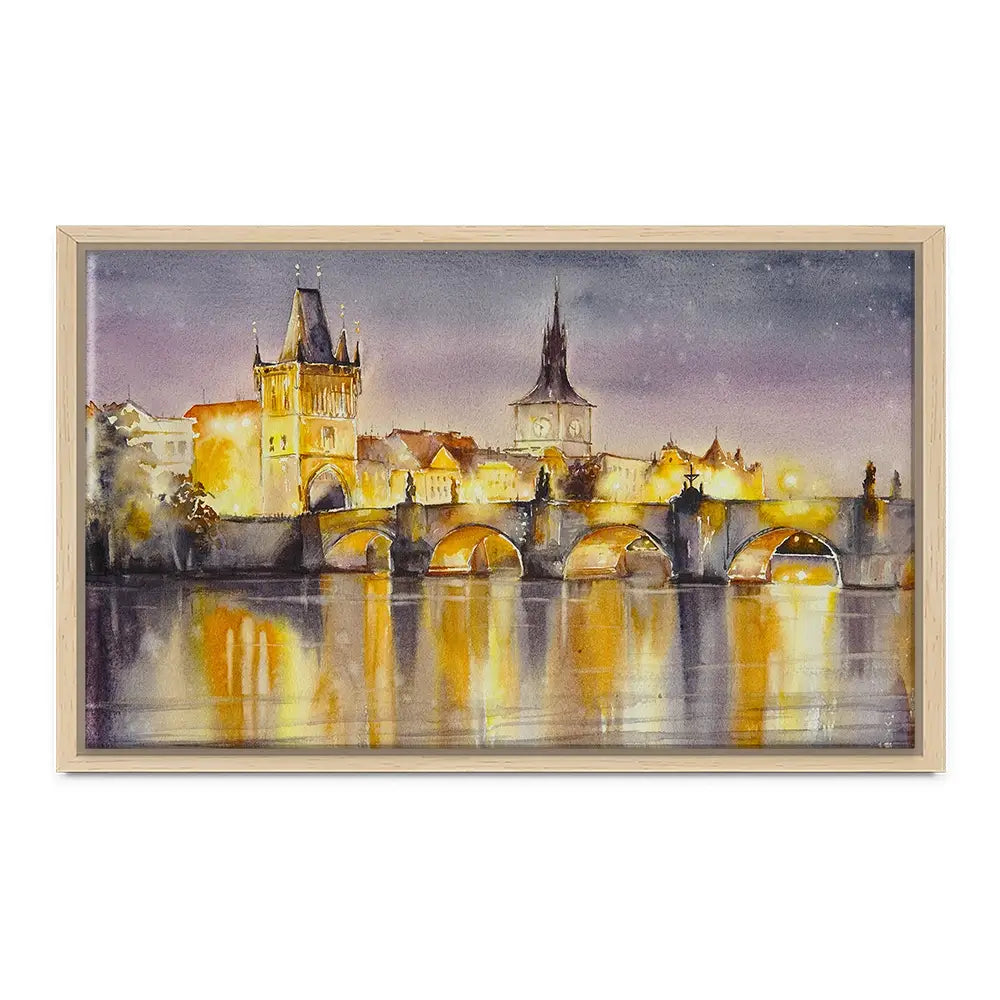 A View Of Prague Canvas Print A View Of Prague Canvas Print wall art product DeepGreen / Shutterstock