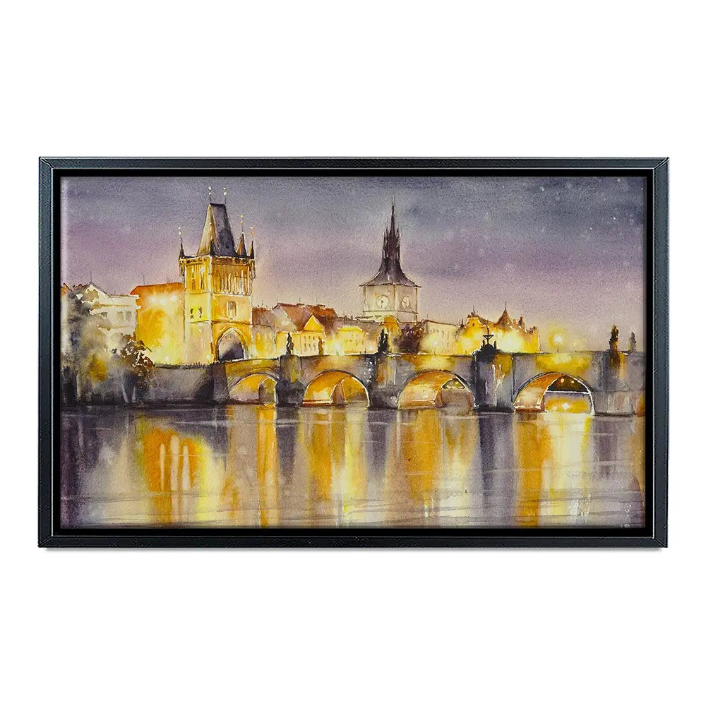 A View Of Prague Canvas Print A View Of Prague Canvas Print wall art product DeepGreen / Shutterstock