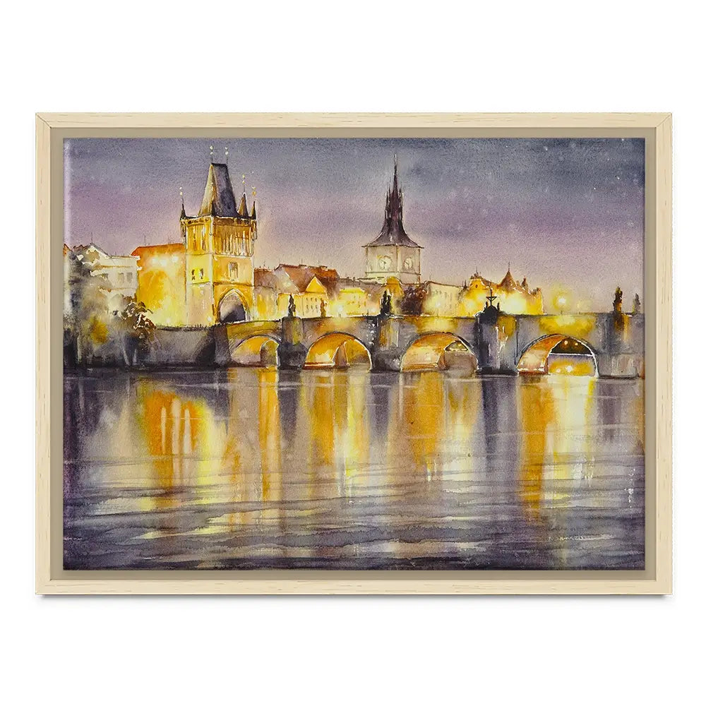 A View Of Prague Canvas Print A View Of Prague Canvas Print wall art product DeepGreen / Shutterstock