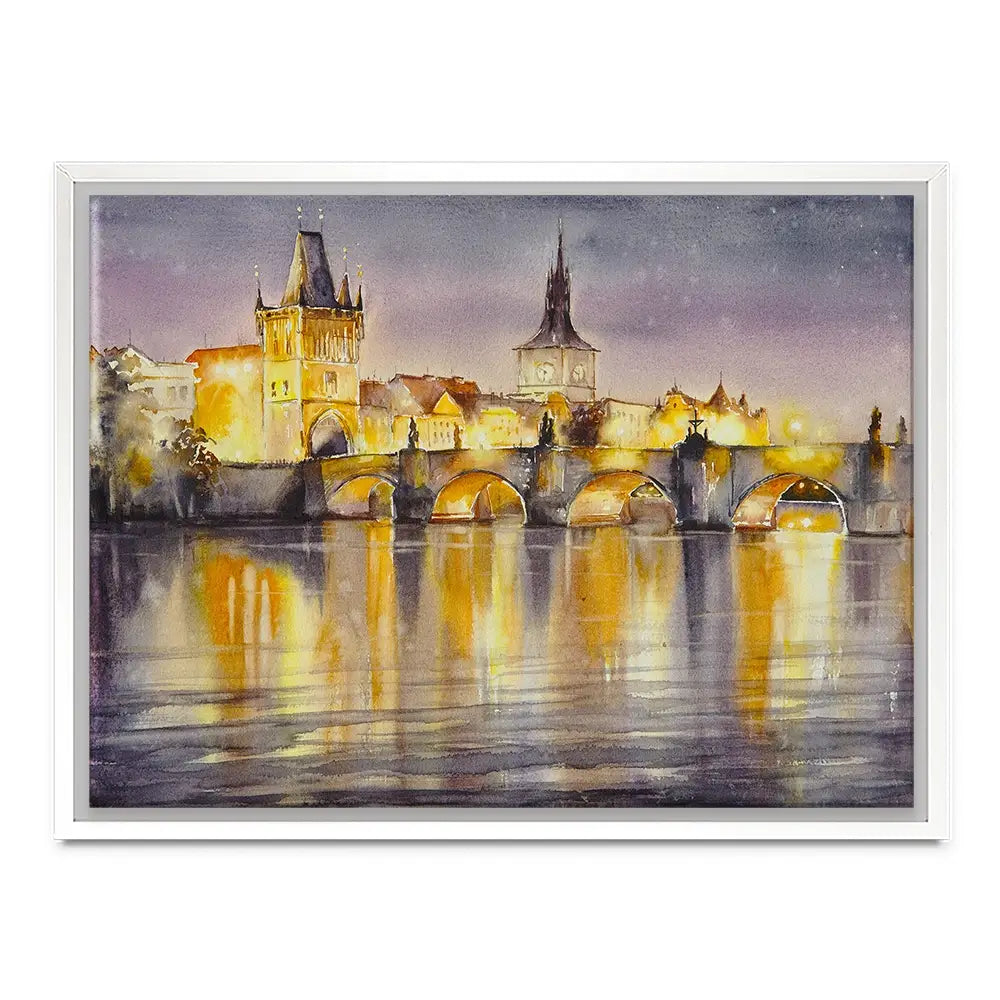 A View Of Prague Canvas Print A View Of Prague Canvas Print wall art product DeepGreen / Shutterstock