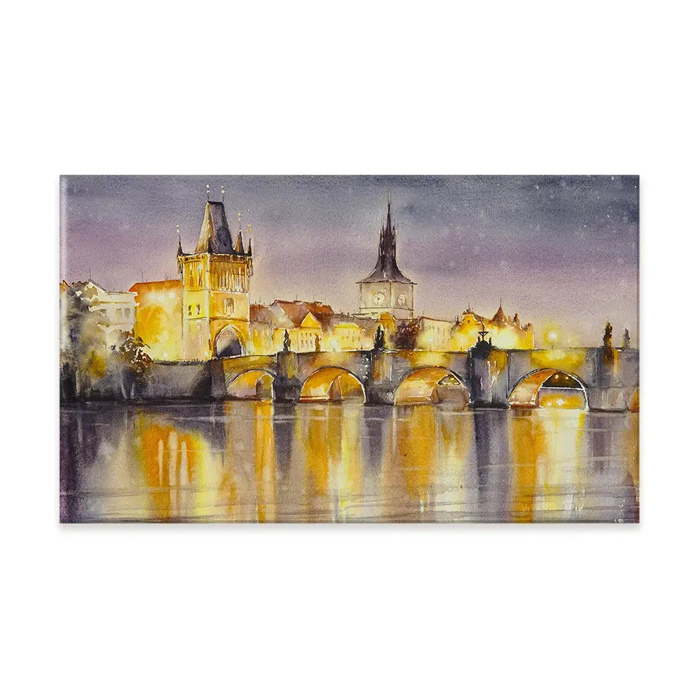 A View Of Prague Canvas Print A View Of Prague Canvas Print wall art product DeepGreen / Shutterstock