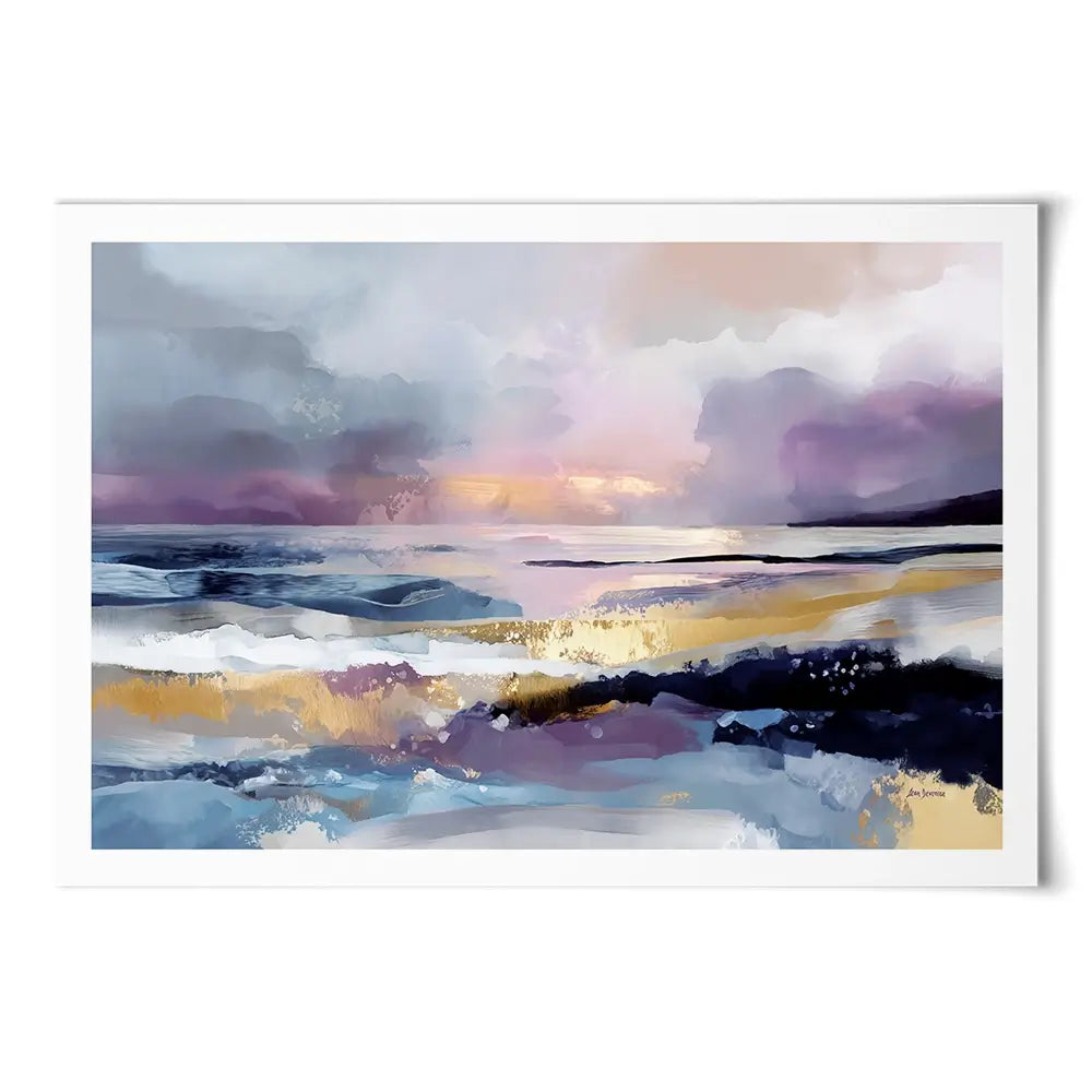 Abstract Coastal Landscape Art Print Abstract Coastal Landscape Art Print wall art product Leon Devenice