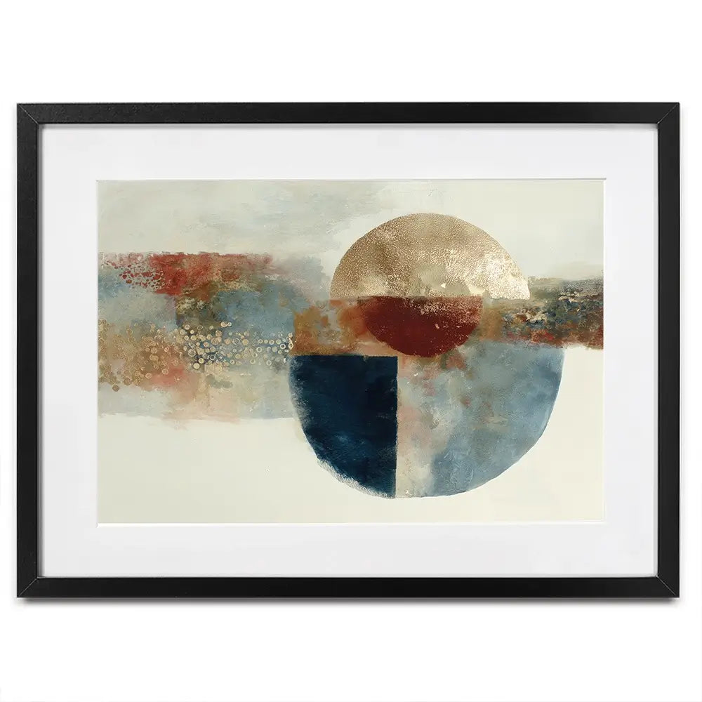Abstract Coffee Composition Framed Art Print Abstract Coffee Composition Framed Art Print wall art product Chromatic Storm Studio