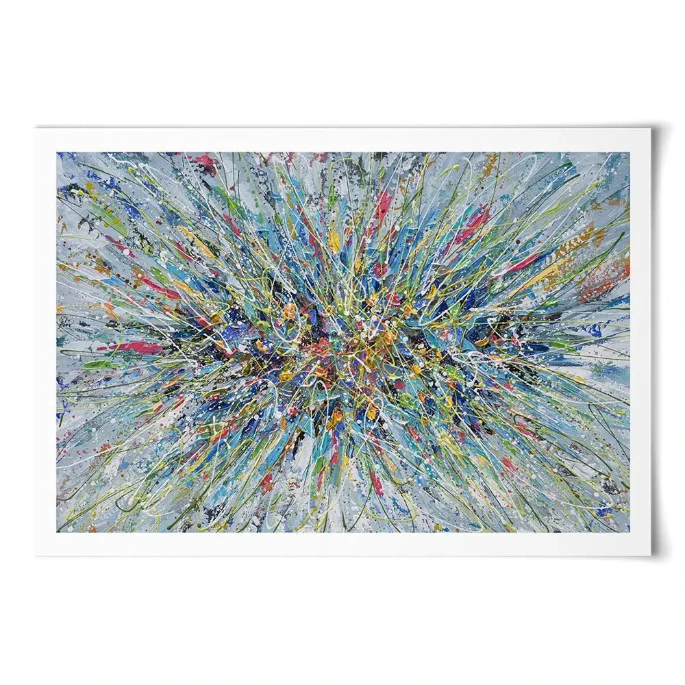 Abstract Floral Bouquet Art Print Abstract Floral Bouquet Art Print wall art product Olga Tkachyk