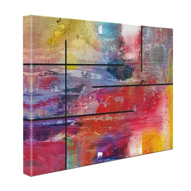 Abstract Lines Canvas Print Abstract Lines Canvas Print wall art product AZdesign / Shutterstock