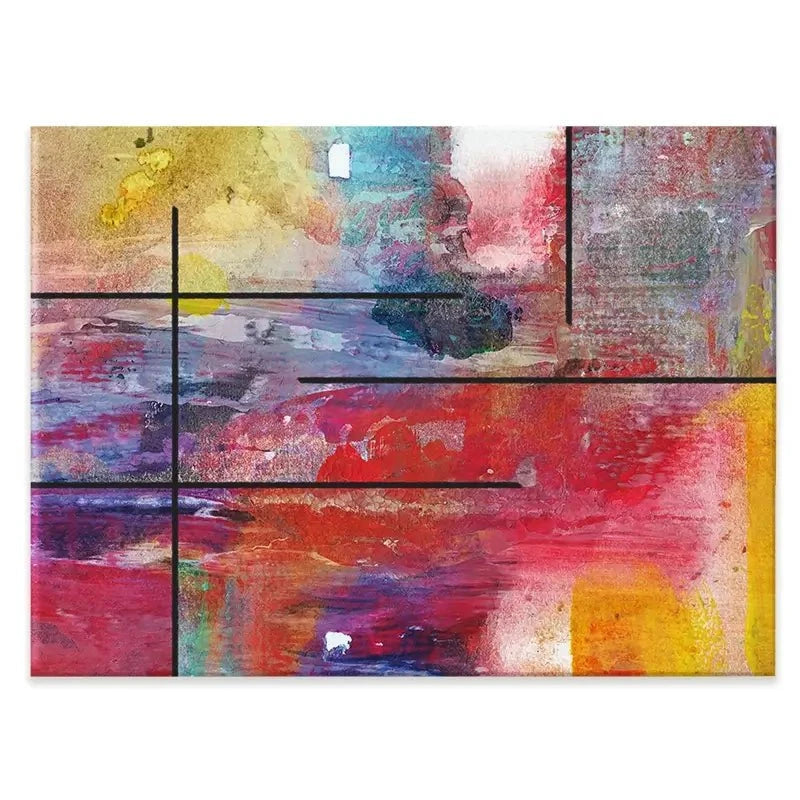 Abstract Lines Canvas Print Abstract Lines Canvas Print wall art product AZdesign / Shutterstock