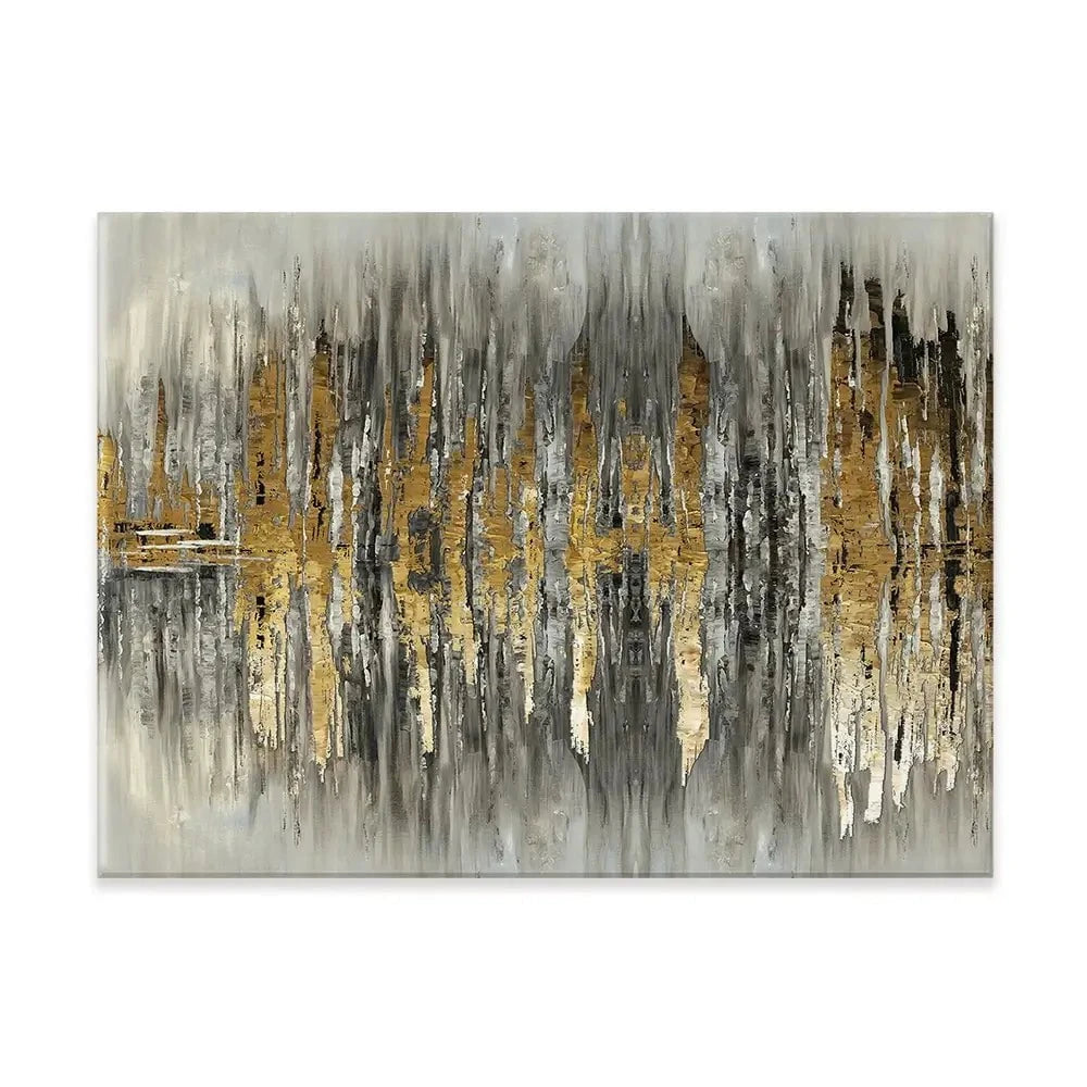 Abstract Sound Wave Canvas Print Abstract Sound Wave Canvas Print wall art product Muzi pear studio / Shutterstock