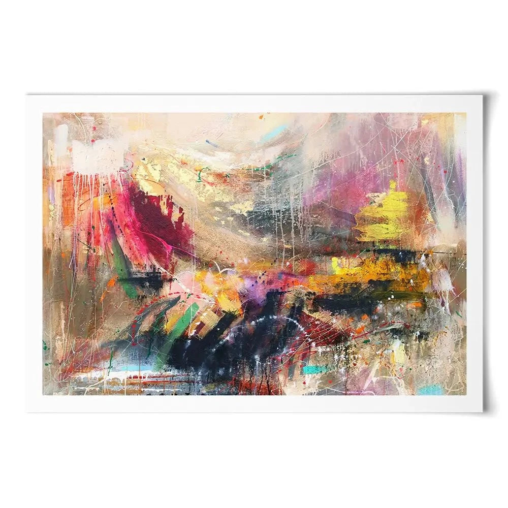 Abstract Story Art Print Abstract Story Art Print wall art product Studio Paint-Ing