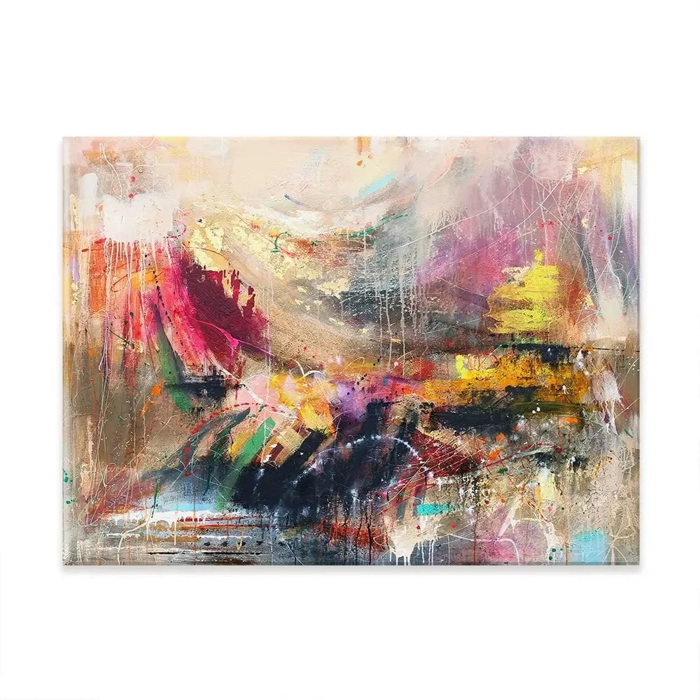Abstract Story Canvas Print Abstract Story Canvas Print wall art product Studio Paint-Ing