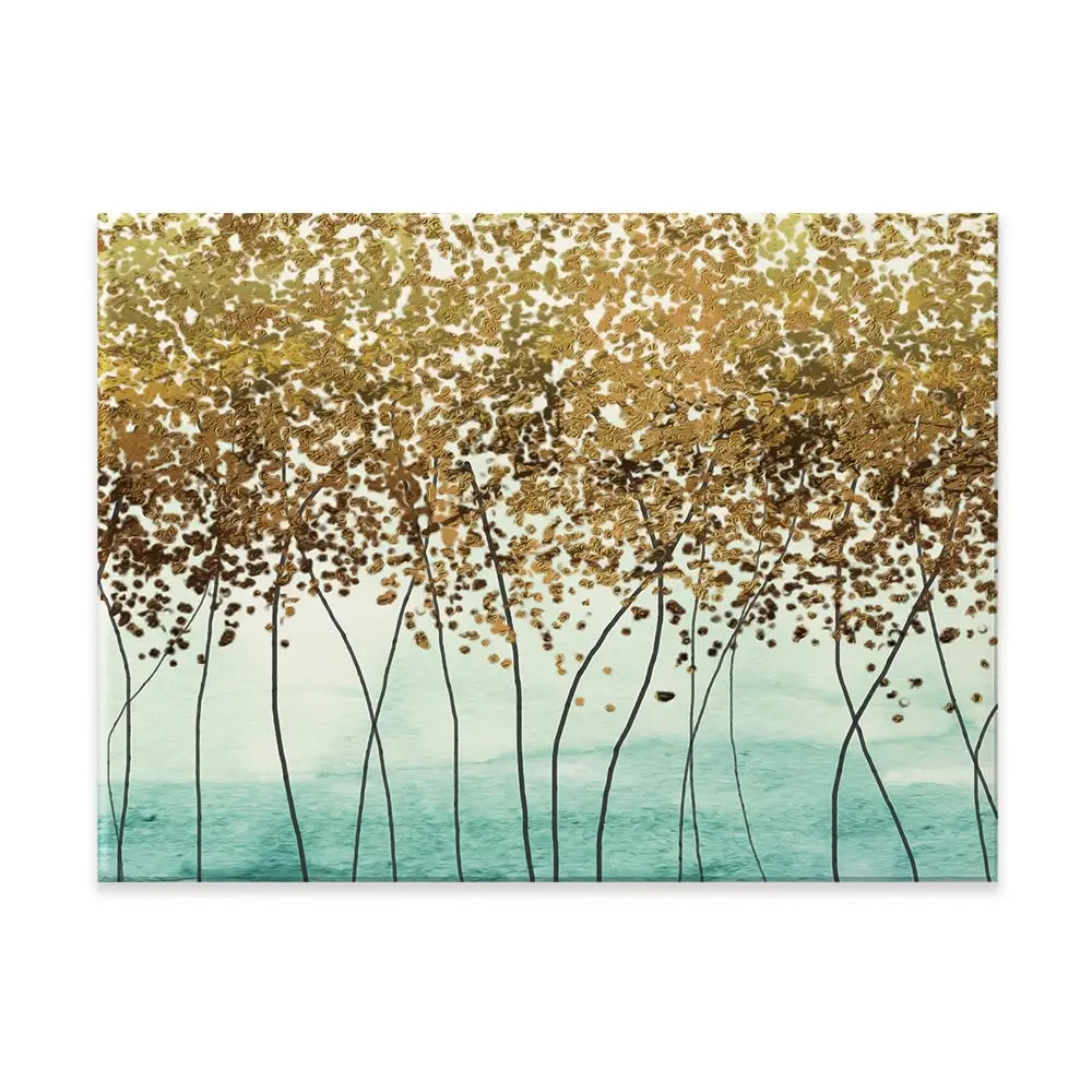 Abstract Trees Canvas Print Abstract Trees Canvas Print wall art product Muzi pear studio / Shutterstock