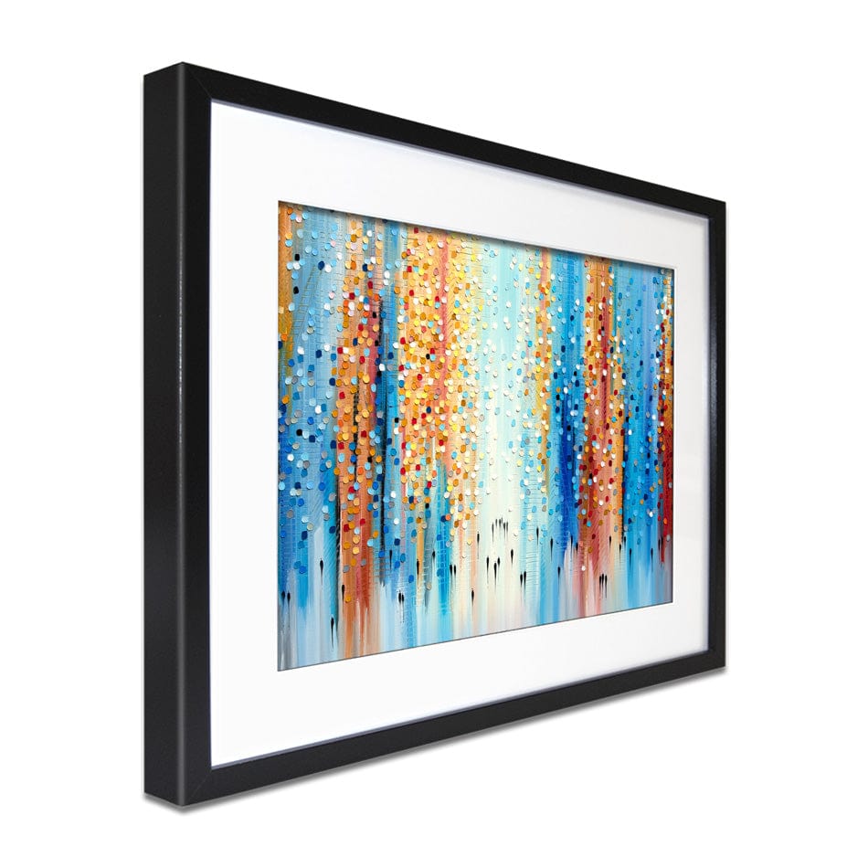 Afternoon City Framed Art Print wall art product Ekaterina Ermilkina / Independent