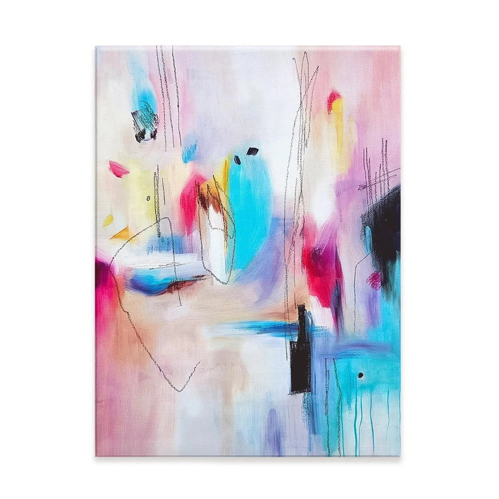 An Abstract Illustration Canvas Print An Abstract Illustration Canvas Print wall art product Tanya Ocean
