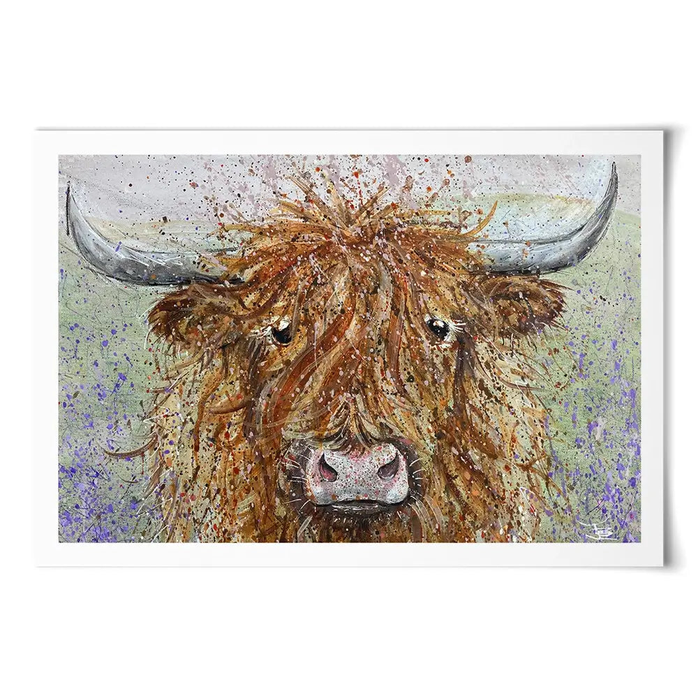 Angus Art Print Angus Art Print wall art product Jane Brookshaw