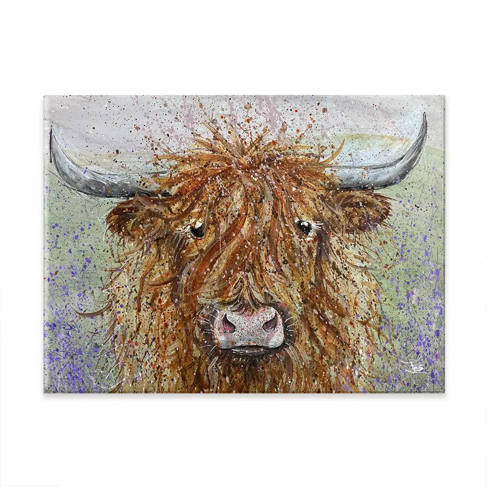 Angus Canvas Print Angus Canvas Print wall art product Jane Brookshaw