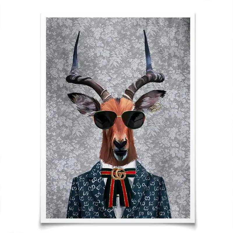 Antelope Art Print Antelope Art Print wall art product Svetlana Aleynikova