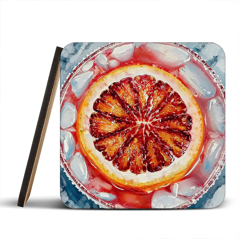 Aperol Spritz Cocktail Coaster Set Aperol Spritz Cocktail Coaster Set wall art product David Alexander Elder