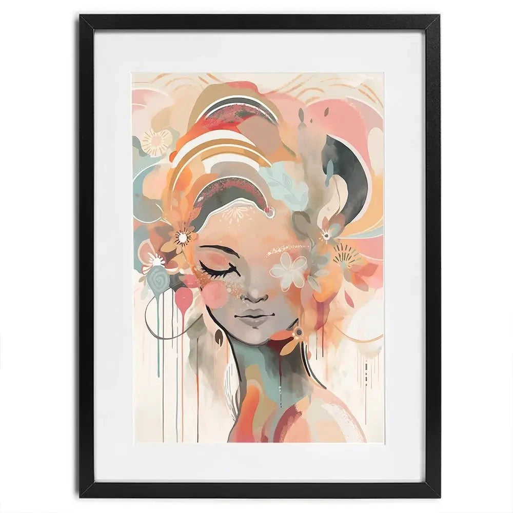 Aria Blossom Framed Art Print Aria Blossom Framed Art Print wall art product Isabella Karolewicz