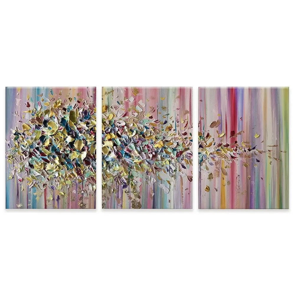 Awakening Trio Canvas Print Awakening Trio Canvas Print | 3 Panel Canvas Art wall art product Nada Khatib