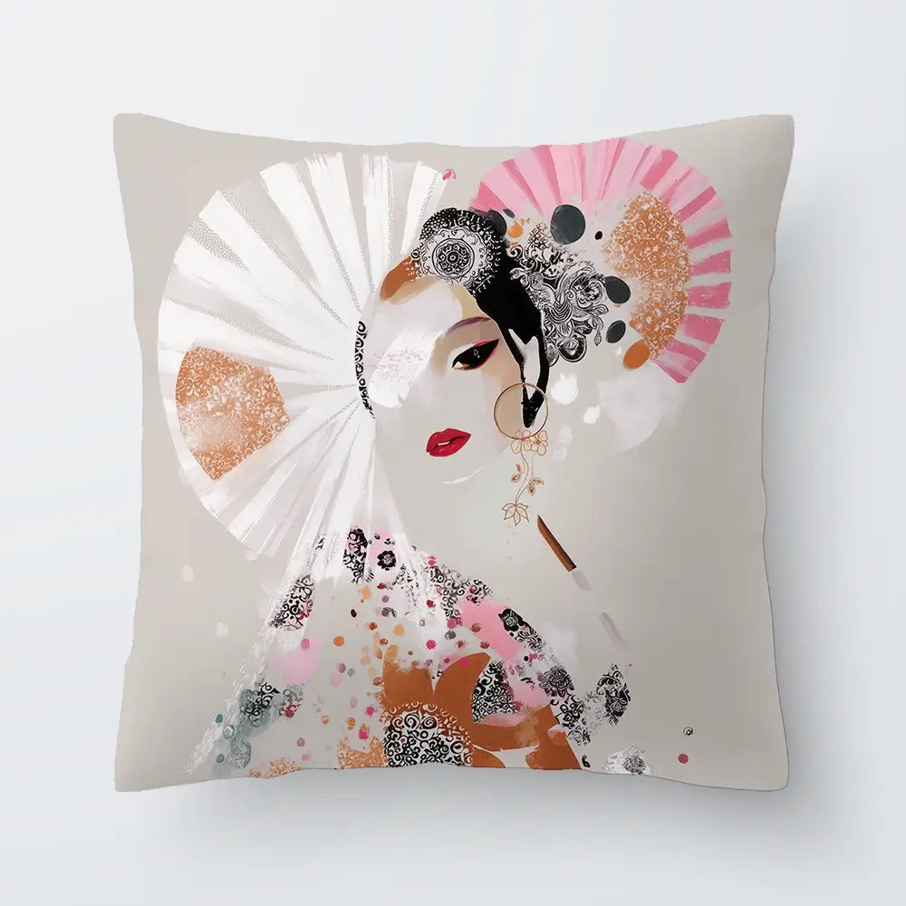 Ayame Cushion Ayame Cushion wall art product Bella Eve