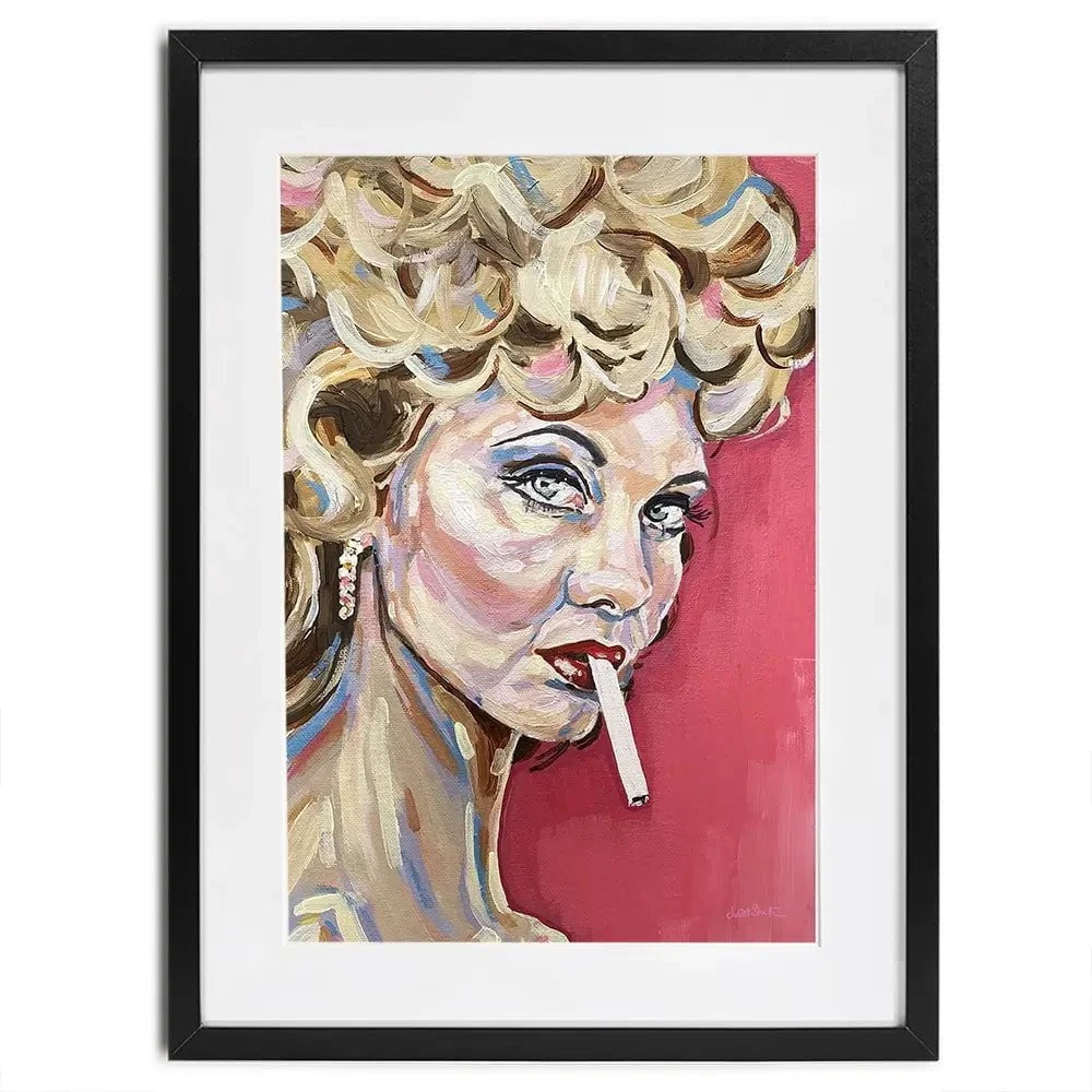 Bad Sandy Framed Art Print Bad Sandy Framed Art Print wall art product Juliet Stockton