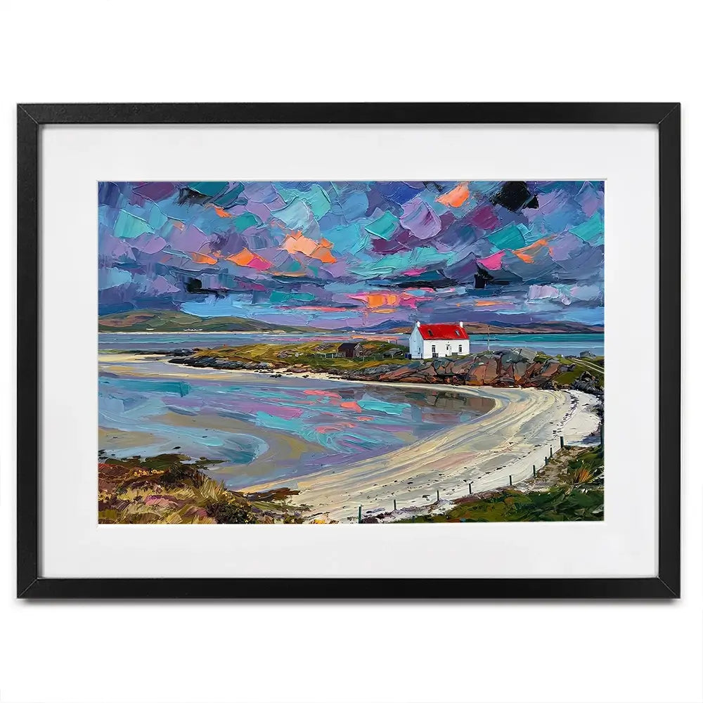 Barra Beach House Framed Art Print Barra Beach House Framed Art Print wall art product David Alexander Elder