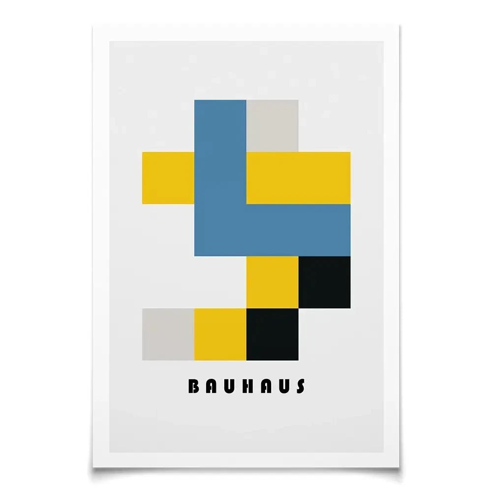 Bauhaus 15 Art Print Bauhaus 15 Art Print wall art product Art Print Shop