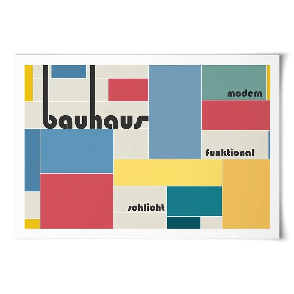 Bauhaus 23 Art Print Bauhaus 23 Art Print wall art product Art Print Shop