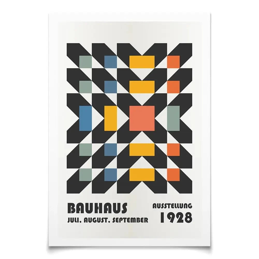 Bauhaus 9 Art Print Bauhaus 9 Art Print wall art product Art Print Shop