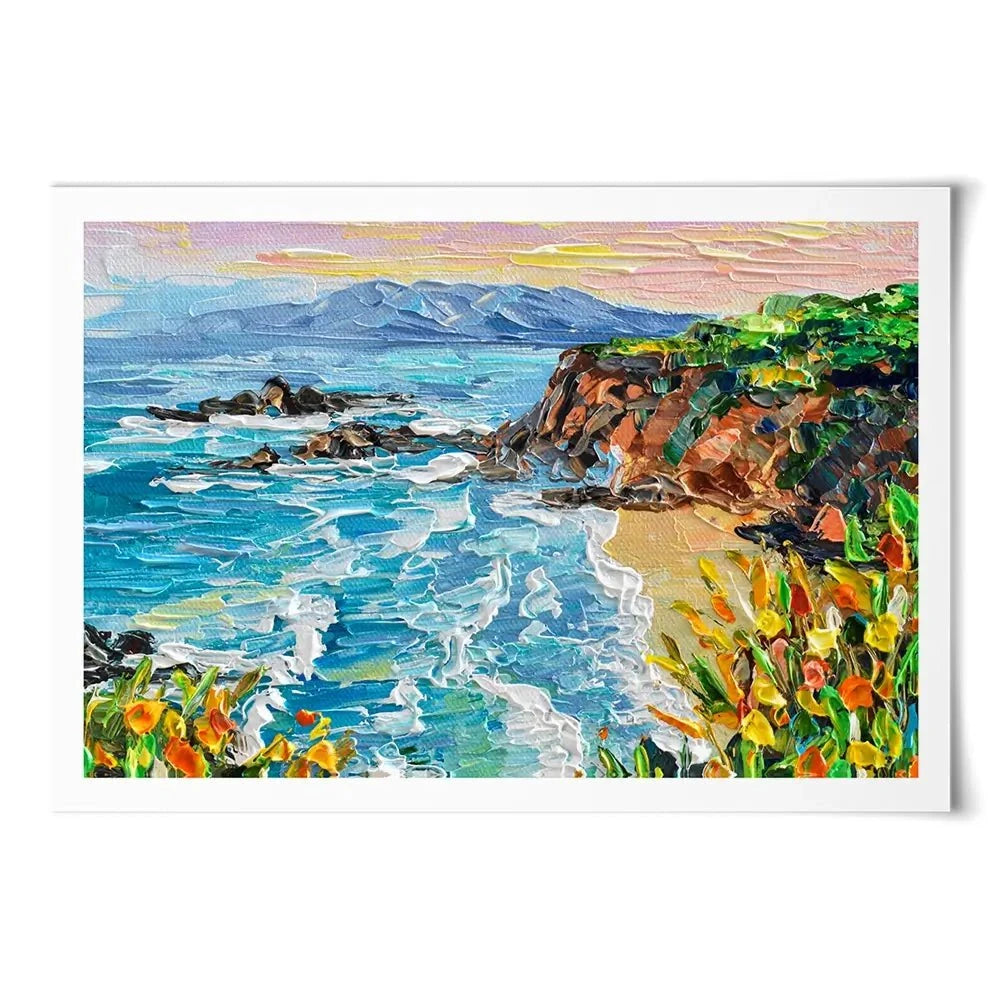 Beach Art Print Beach Art Print wall art product Olga Tkachyk