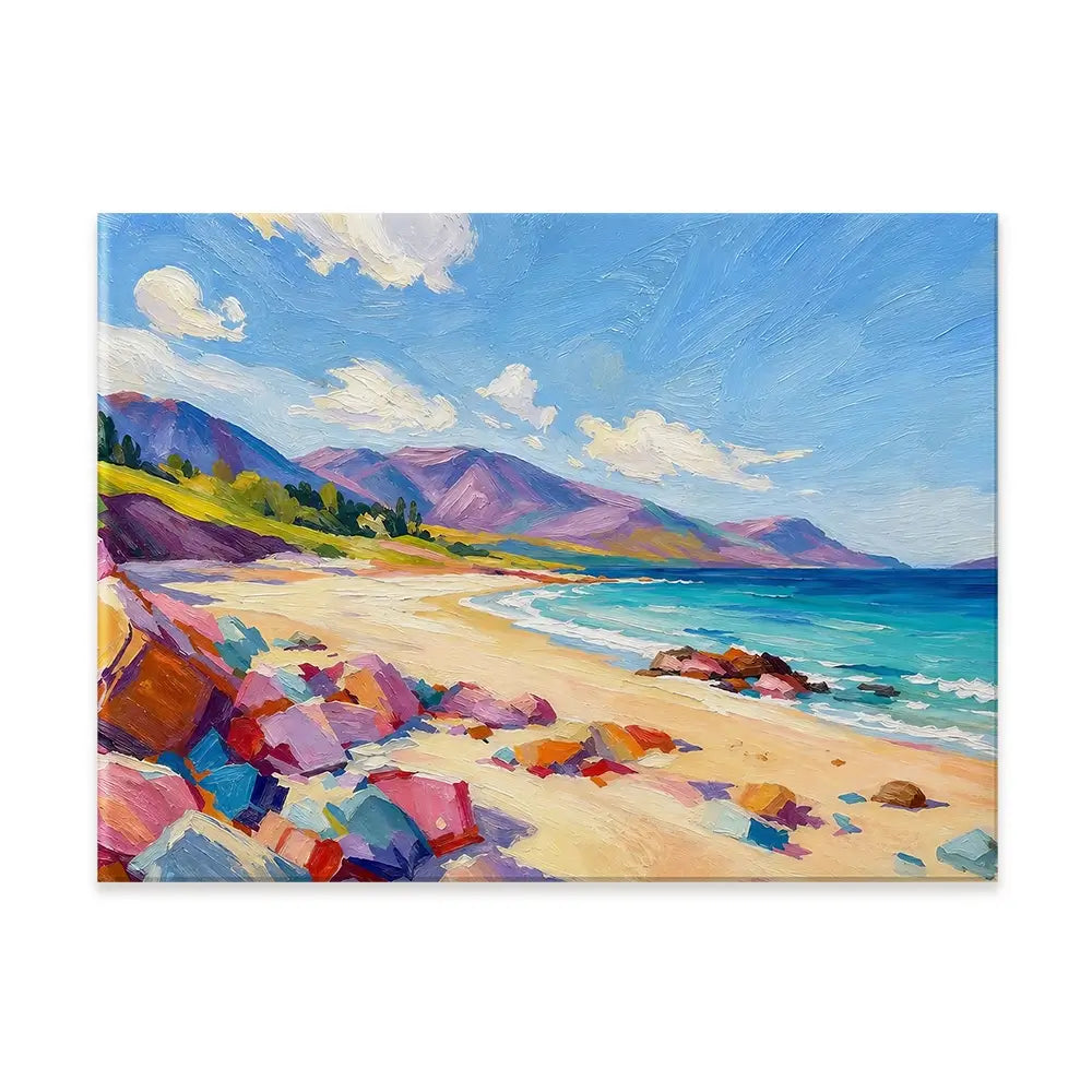 Beach Blocks Canvas Print Beach Blocks Canvas Print wall art product David Alexander Elder