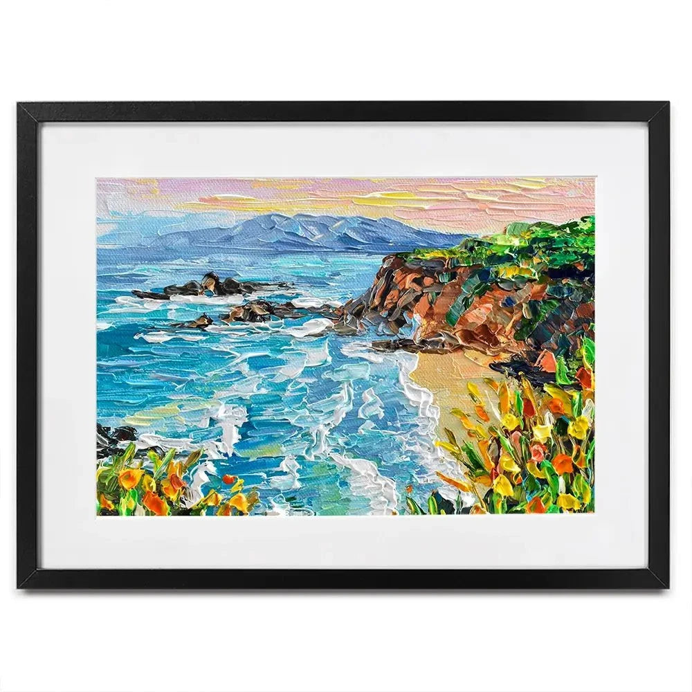 Beach Framed Art Print Beach Framed Art Print wall art product Olga Tkachyk