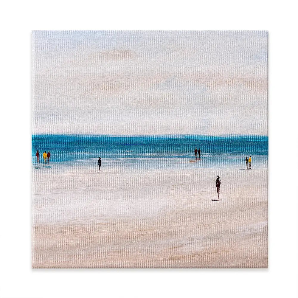 Beach Walks Square Canvas Print Beach Walks Square Canvas Print wall art product CYC / Shutterstock
