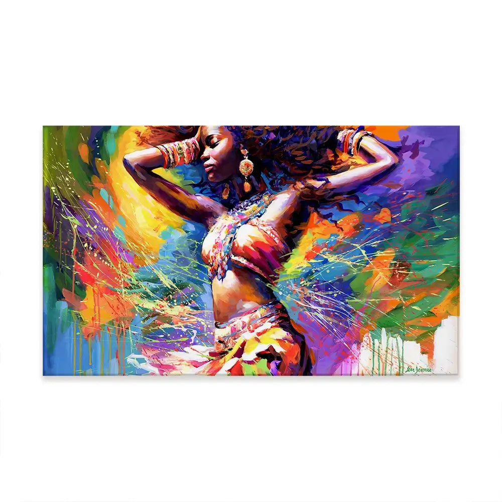 Beautiful African Woman Oversized Canvas Print Beautiful African Woman Oversized Canvas Print wall art product Art Print Shop