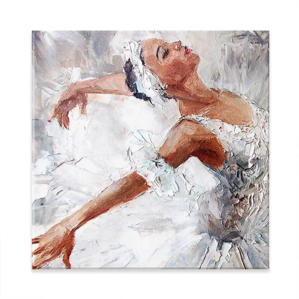 Beautiful Ballerina Square Canvas Print Beautiful Ballerina Square Canvas Print wall art product Maria Bo / Shutterstock