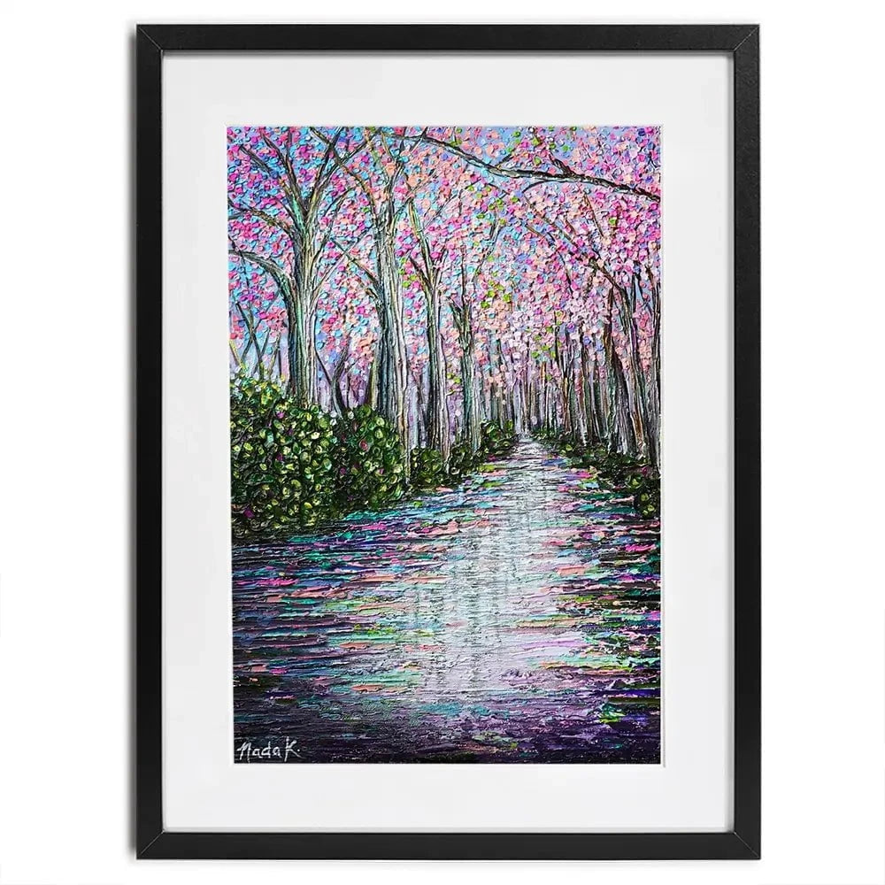 Beauty In The Puddle Framed Art Print Beauty In The Puddle Framed Art Print wall art product Nada Khatib