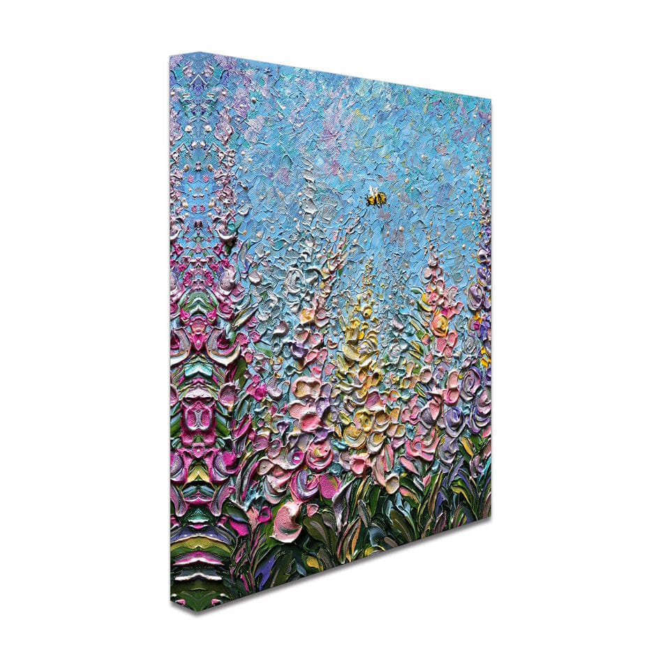 Bee Brave Canvas Print wall art product Expression By Nada