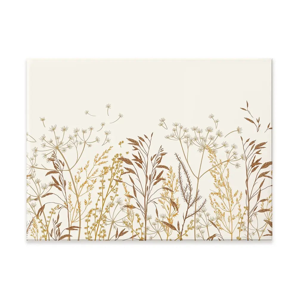Beige Botanicals Canvas Print Beige Botanicals Canvas Print wall art product Art Print Shop