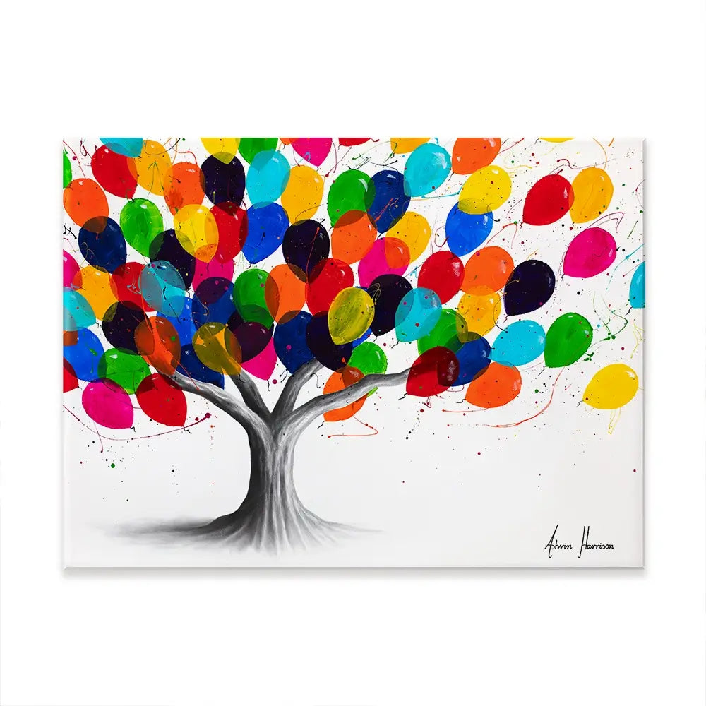 Birthday Tree Canvas Print Birthday Tree Canvas Print wall art product Ashvin Harrison