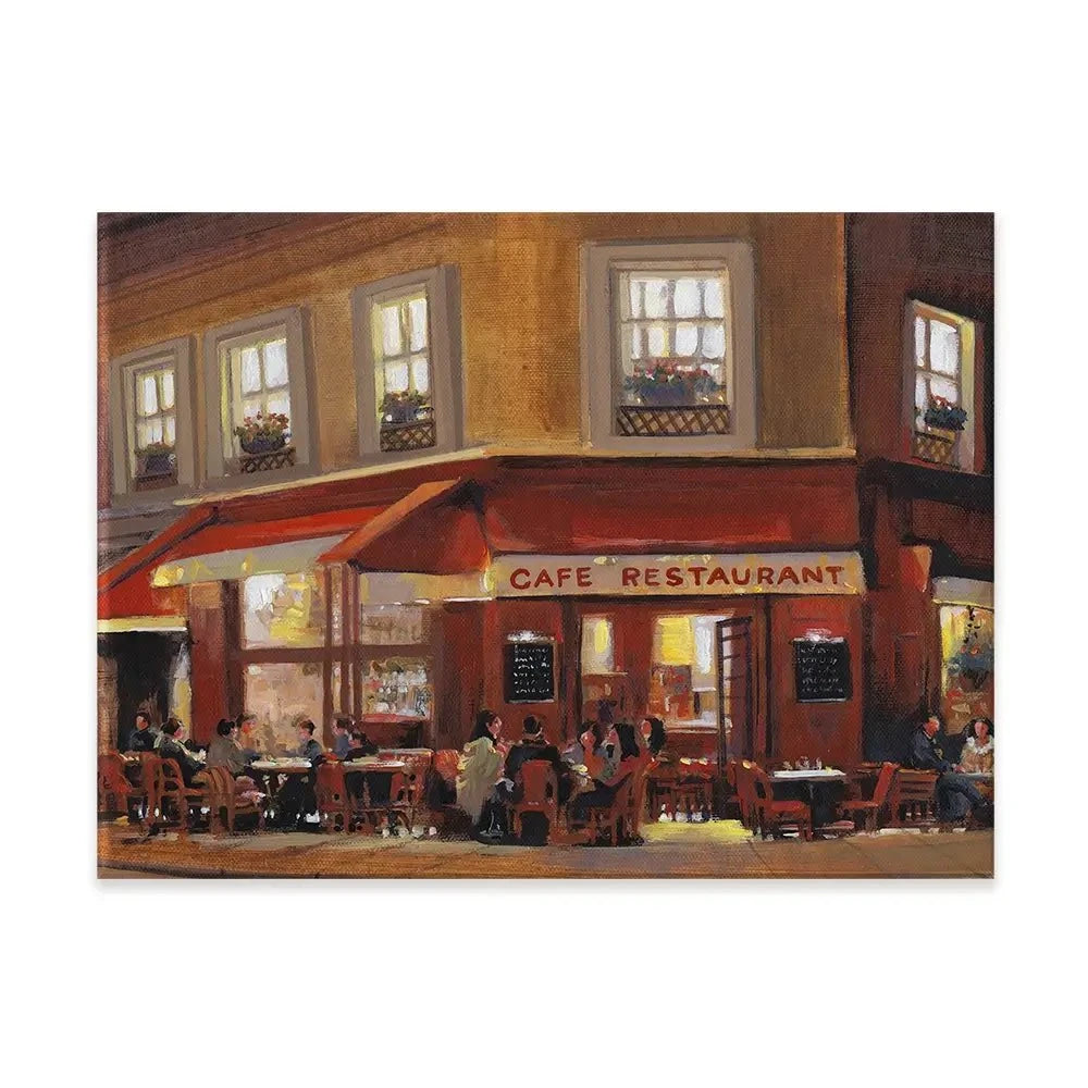 Bistro 2 Canvas Print Bistro 2 Canvas Print wall art product Tim O'Toole