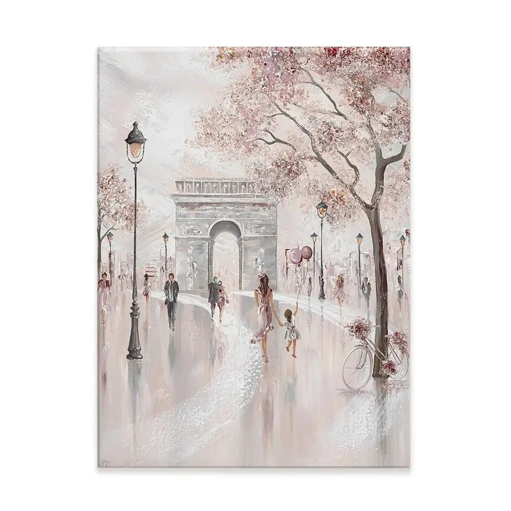 Blissful Paris Canvas Print Blissful Paris Canvas Print wall art product Isabella Karolewicz