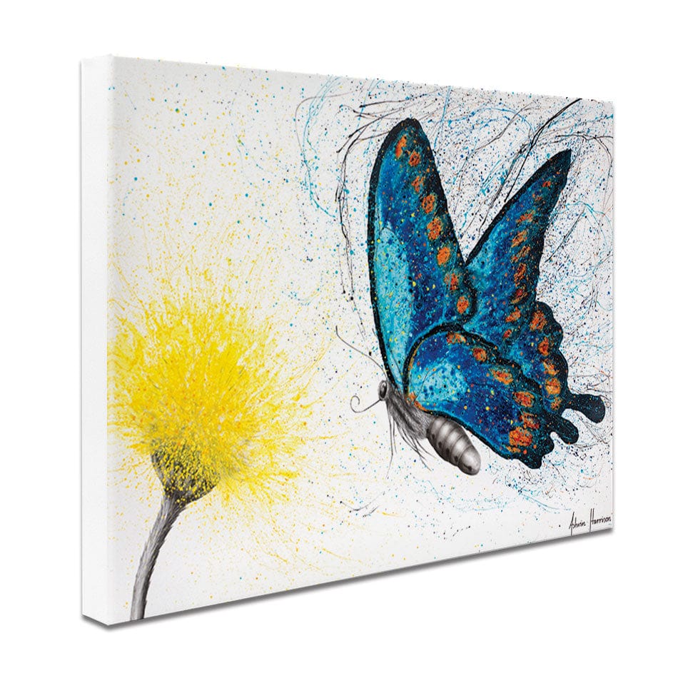 Bloomful Butterfly Canvas Print wall art product Ashvin Harrison