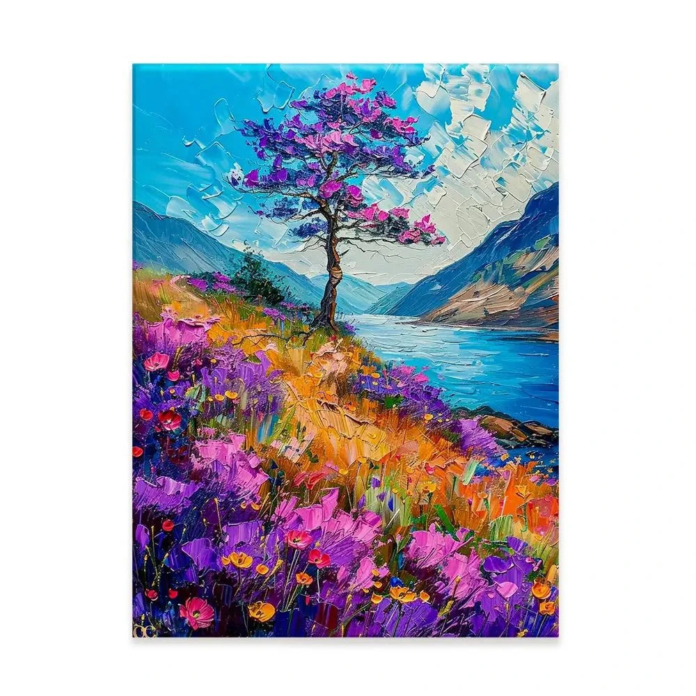 Blooming Lake District Canvas Print Blooming Lake District Canvas Print wall art product David Alexander Elder