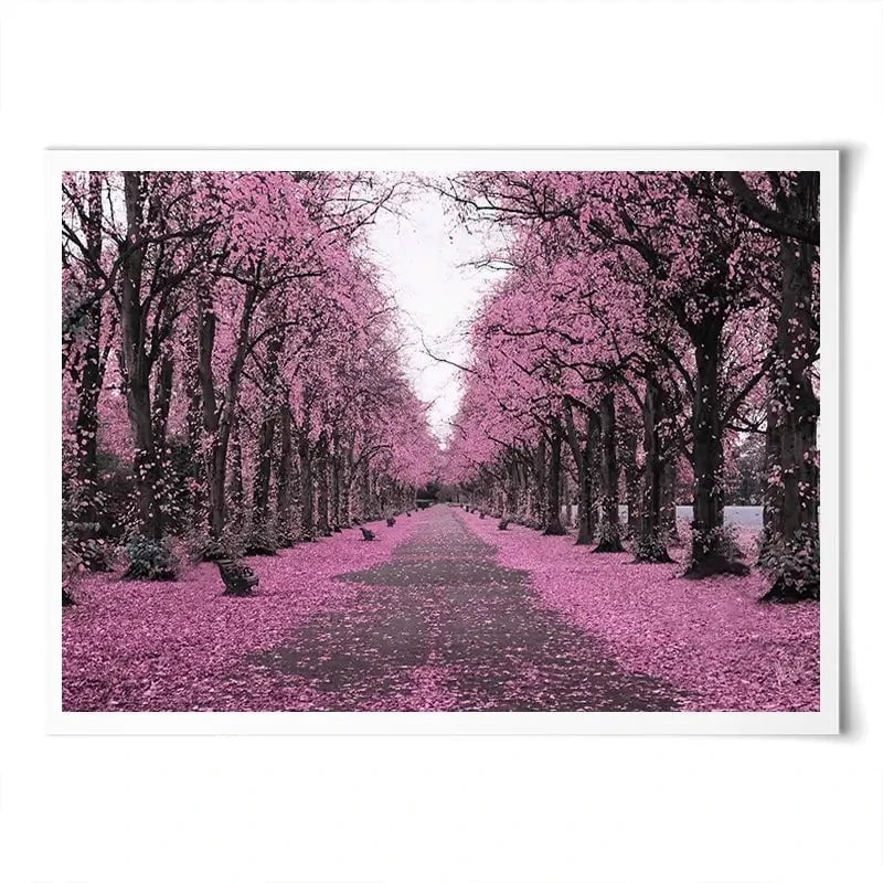 Blossom Path Landscape Art Print Blossom Path Landscape Art Print wall art product Aimee Linzi
