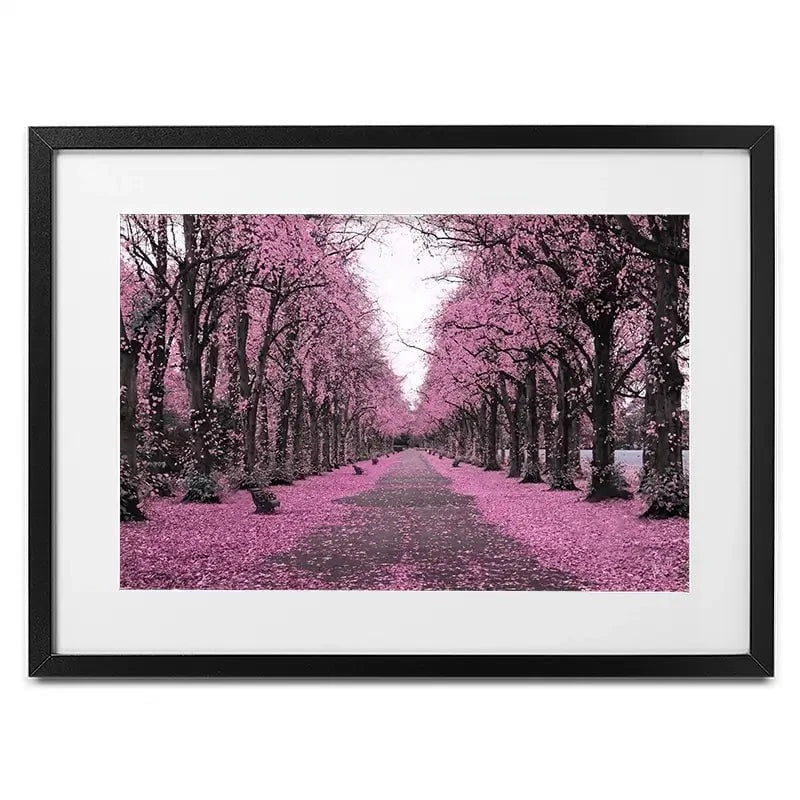 Blossom Path Landscape Framed Art Print Blossom Path Landscape Framed Art Print wall art product Aimee Linzi