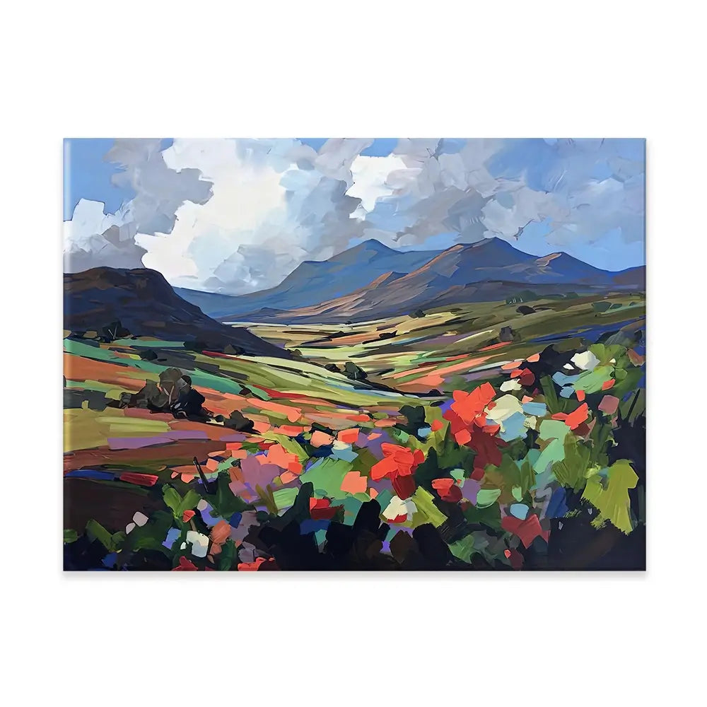 Blossom Valley Canvas Print Blossom Valley Canvas Print wall art product David Alexander Elder